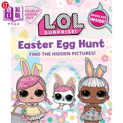 海外直订L.O.L. Surprise! Easter Egg Hunt: (L.O.L. Gifts for Girls Aged 5+, Lol Surprise, 称呼惊喜!寻找复活节彩蛋:(