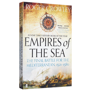 海洋帝国 地中海大决战 地中海史诗三部曲 英文原版 Empires of the Sea 历史 罗杰 克劳利 Roger Crowley【中商原版】