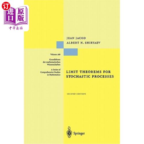 海外直订Limit Theorems for Stochastic Processes 随机过程的极限定理