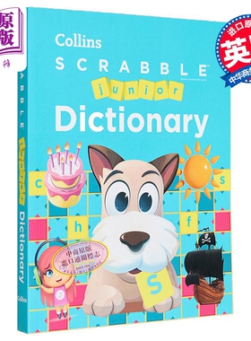 SCRABBLE™ Junior Dictionary  SCRABBLE™ 初级字典 英文原版 英文学习 【中商原版】