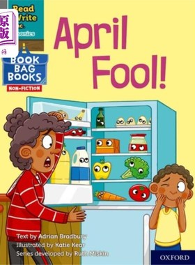 海外直订Read Write Inc. Phonics: Grey Set 7 NF Book Bag ... Read Write公司自然拼读:灰色集7 NF书袋书5愚人节!