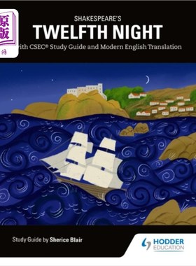 海外直订Shakespeare's Twelfth Night with CSEC Study Guid... 莎士比亚第十二夜与CSEC学习指南和现代英语翻译