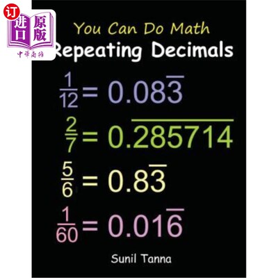 海外直订You Can Do Math: Repeating Decimals 你可以做数学：重复小数