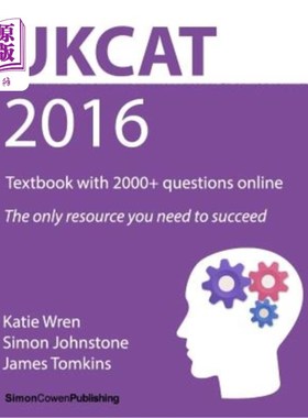 海外直订医药图书Ukcat 2016 - Textbook with 2000+ Questions Online: The Only Resource You Need to UKCAT