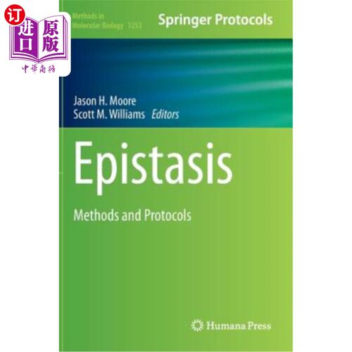 海外直订医药图书Epistasis: Methods and Protocols 书信：方法和协议