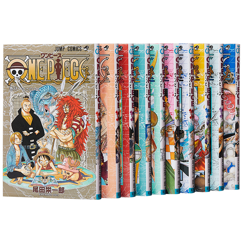 【中商原版】ONE PIECE 海贼王 31-40卷漫画套装 日文原版 ONE PIECE31-40 尾田荣一郎