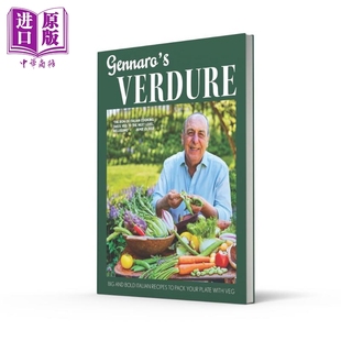 英文原版 绿植 中商原版 美食 Contaldo Verdure 用蔬菜填满盘子意大利食谱 Gennaro 预售