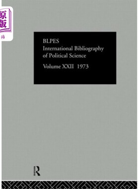 海外直订IBSS: Political Science: 1973 Volume 22 IBSS:政治学:1973年第22卷