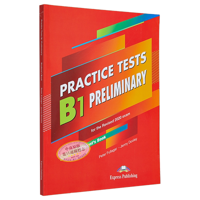 剑桥PET考试全真模拟练习题学生用书含电子书 Practice Tests B1 Preliminary Students Book with DigiBooks app【中商原版?