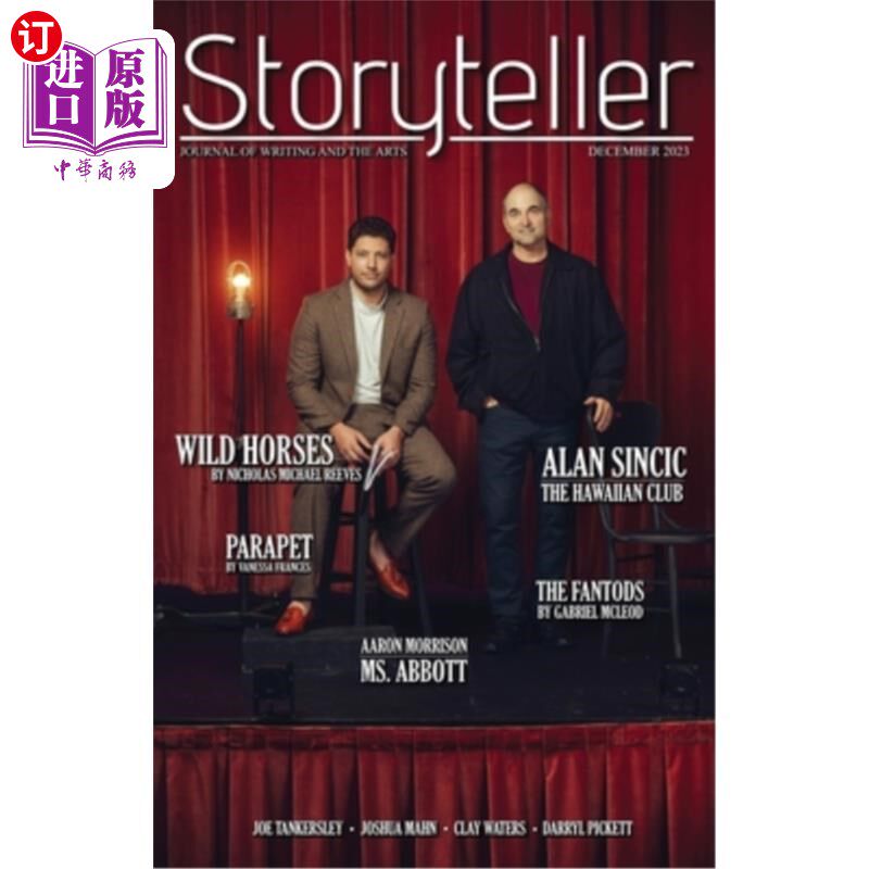 海外直订Storyteller December 2023 2023年12月