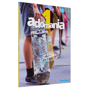青少儿法语教材 Adomania 1 法文原版 Adomania Niveau 1 Livre de l eleve Himber Brillant Erlich【中商原版】