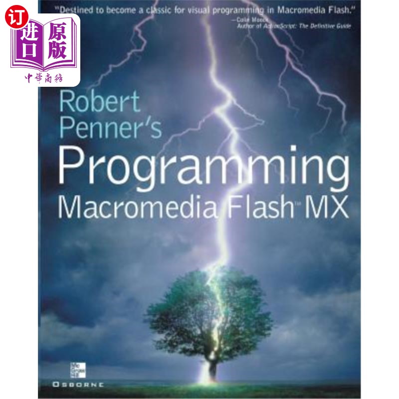 海外直订Robert Penner's Programming Macromedia Flash MX Robert Penner的编程Macromedia Flash MX