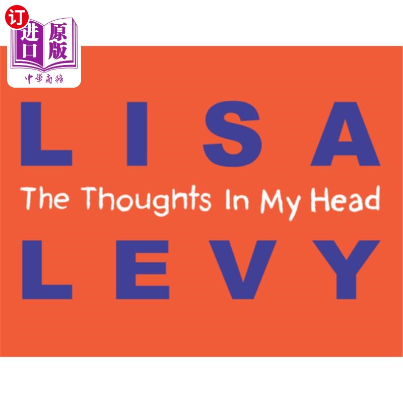 海外直订The Thoughts in My Head 我脑子里的想法