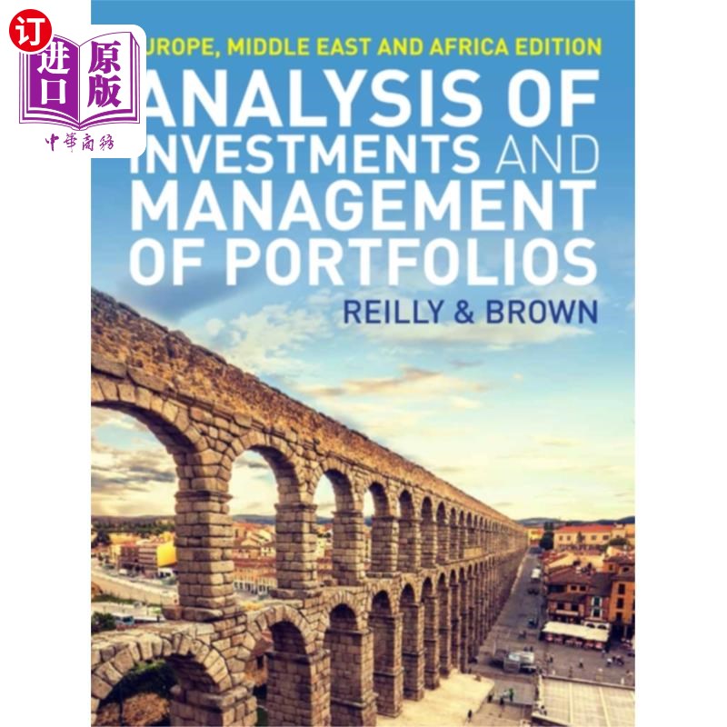 海外直订Analysis of Investments and Management of Portfo... 投资分析与投资组合管理