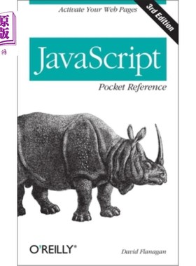 海外直订JavaScript Pocket Reference: Activate Your Web Pages javascript袖珍参考：激活网页
