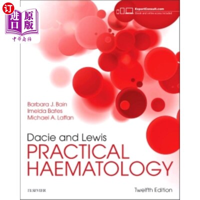 海外直订医药图书Dacie and Lewis Practical Haematology 达西和刘易斯实用血液学