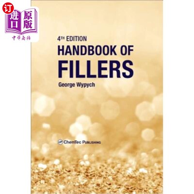 海外直订Handbook of Fillers 手册的填料