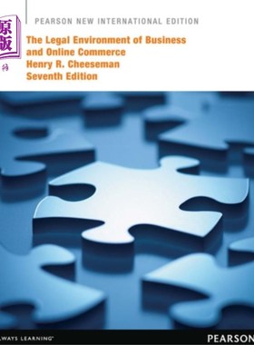 海外直订Legal Environment of Business and Online Commerc... 《商业法律环境与商务