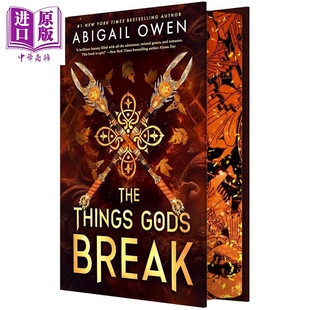英文原版 奇幻小说 中商原版 Owen Abigail Break Gods Things 神灵破碎之物 众神游戏2