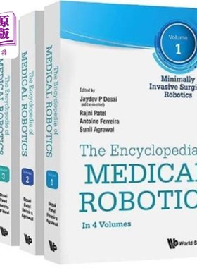 海外直订医药图书Encyclopedia Of Medical Robotics, The (In 4 Volu... 医学机器人百科全书(4卷)