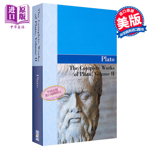 柏拉图全集2 英文原版 The Complete Works of Plato Volume II Plato【中商原版】