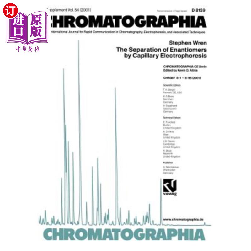 海外直订The Separation of Enantiomers by Capillary Electrophoresis 毛细管电泳分离对映体