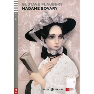 法文原版ELI Young Adult Readers French B2: Madame Bovary 包法利夫人 法语学习分级阅读读物 含音频【中商原版】