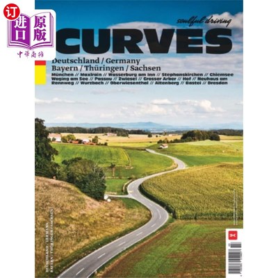 海外直订CURVES Deutschlands Sudosten / Germany's Southea... 曲线Deutschlands Sudosten /德国东南部