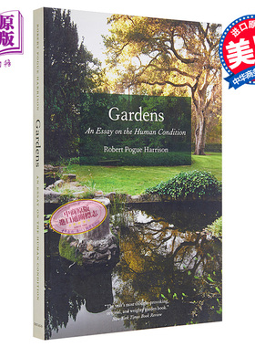 花园 谈人之为人 豆瓣高分 英文原版 Gardens An Essay on the Human Condition Robert Pogue Harrison【中商原版】