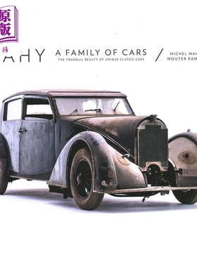 Mahy. A Family of Cars 进口艺术 马海-汽车之家 古董车收藏 摄影集【中商原版】