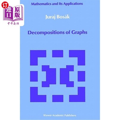 海外直订Decompositions of Graphs 图的分解