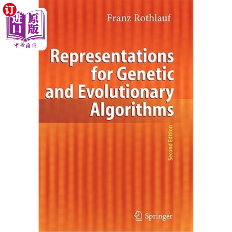海外直订Representations for Genetic and Evolutionary Algorithms 遗传和进化算法的表示
