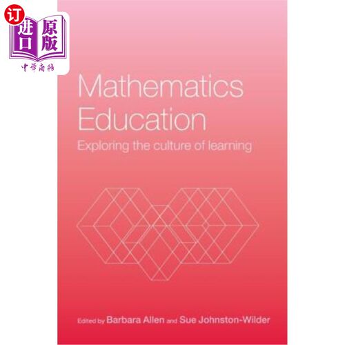 海外直订Mathematics Education: Exploring the Culture of Learning 数学教育：探索学习文化