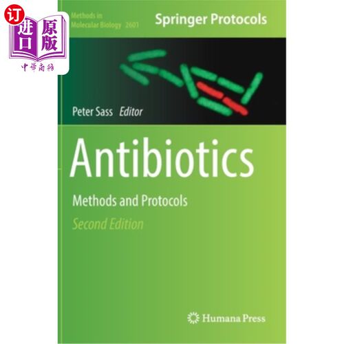海外直订Antibiotics: Methods and Protocols 抗生素:方法和方案