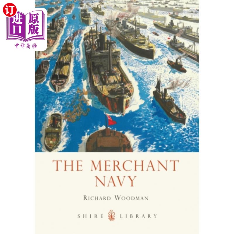 海外直订古英语 Merchant Navy 商船队