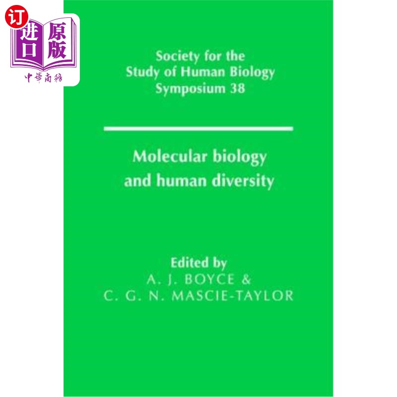 海外直订Molecular Biology & Human Dive 分子生物学与人类潜水