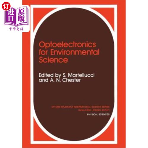 海外直订Optoelectronics for Environmental Science: Proceedings of the 14th Course of the 环境科学光电子学：国际量子