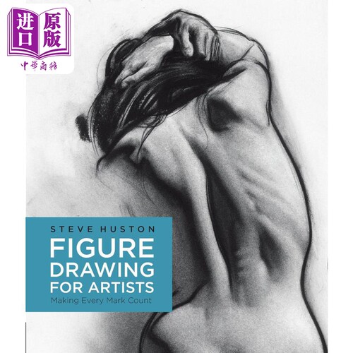 Figure Drawing for Artists 进口艺术 艺术家的人物肖像 素描技巧教学人体绘画【中商原版】