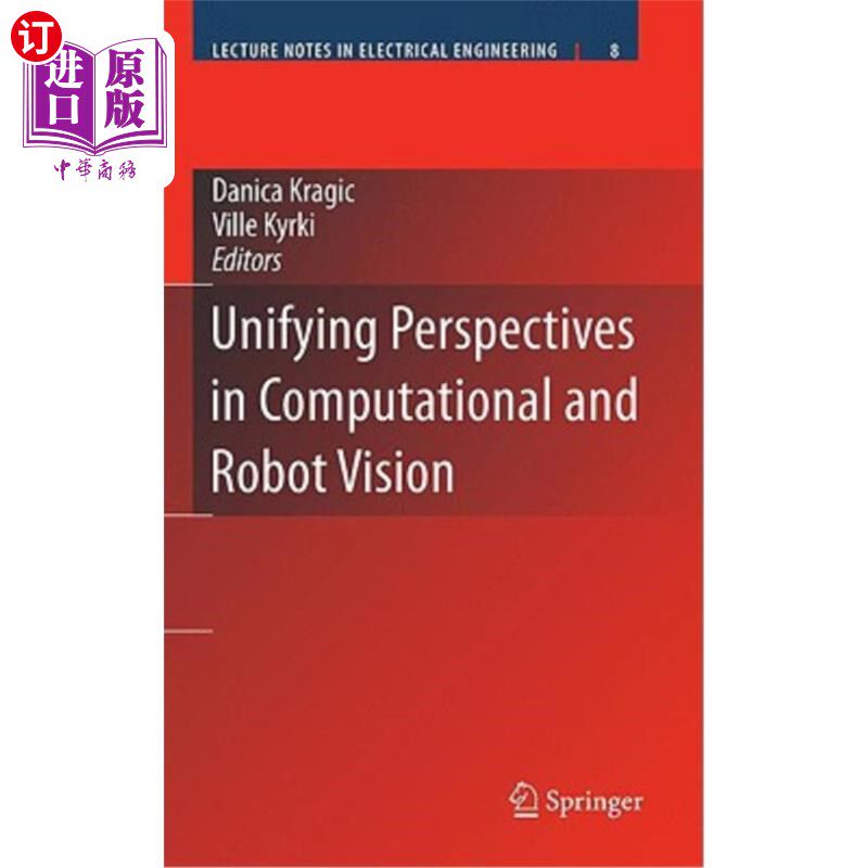 海外直订Unifying Perspectives in Computational and Robot Vision 统一的视角在计算和机器人视觉