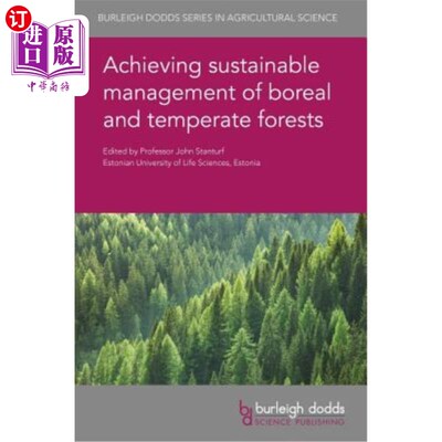 海外直订Achieving Sustainable Management of Boreal and Temperate Forests 实现北方和温带森林的可持续管理