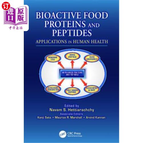 海外直订Bioactive Food Proteins and Peptides: Applications in Human Health 生物活性食品蛋白和多肽:在人类健康中的应