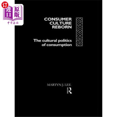 海外直订Consumer Culture Reborn 消费文化重生