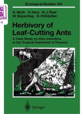 海外直订Herbivory of Leaf-Cutting Ants: A Case Study on Atta Colombica in the Tropical R 切叶蚁的草食性研究——以巴