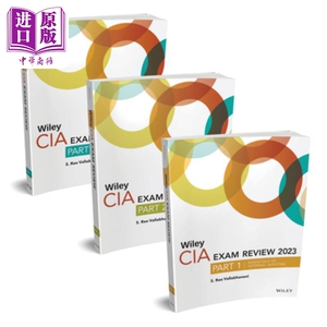 预售 Wiley CIA 2022年考试复习（全套） Wiley Cia 2022 Exam Review: Complete Set Wiley 英文原版 中商原版