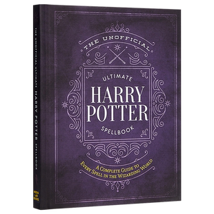 哈利波特非官方特辑 魔法咒语书 英文原版 Harry Potter Spellbook 哈利波特周边 哈利波特英语原版
