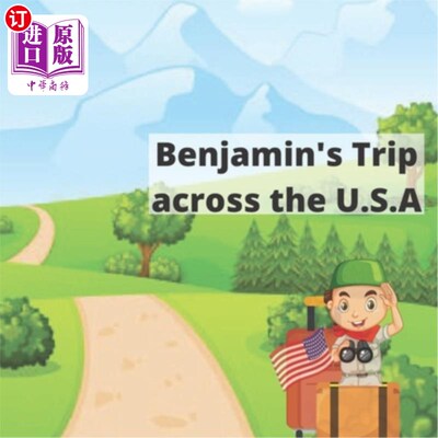 海外直订Benjamin's Trip across the U.S.A 本杰明的美国之行