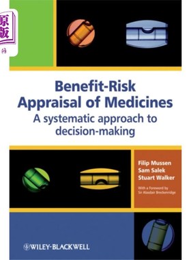 海外直订医药图书Benefit-Risk Appraisal of Medicines - A Systemat... 药品的效益-风险评估-决策的系统方法