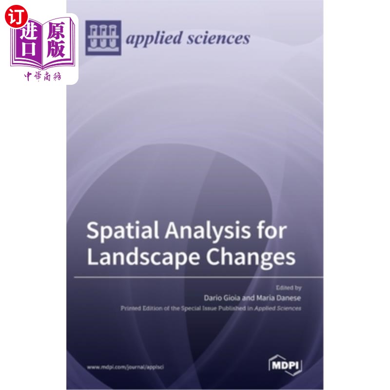 海外直订Spatial Analysis for Landscape Changes 景观变化的空间分析
