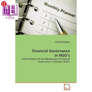 海外直订Financial Governance in NGO's 非政府组织的财务治理