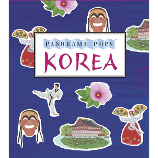 Panorama Pops Korea 立体旅游书韩国 英文原版儿童图书 旅游主题 【中商原版】